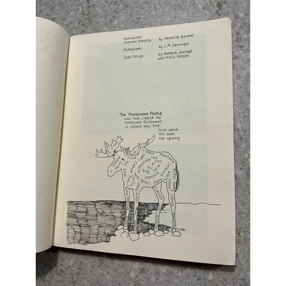 Moosewood Cookbook - Mollie Katzen